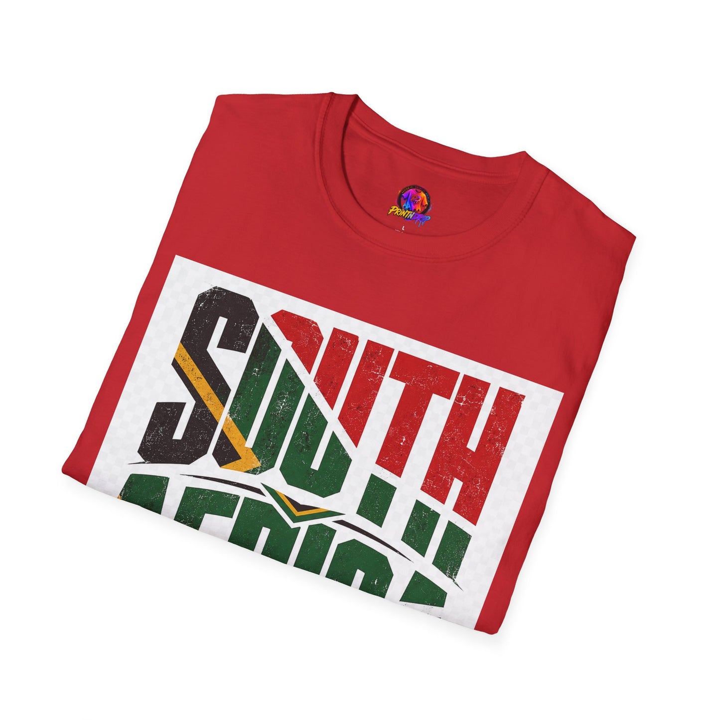 South Africa Soccer T-Shirt — Vintage Flag Football Fan Tee