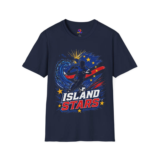Cabo Verde Island Stars Soccer T-Shirt – Pacific Wave Football Team Tee