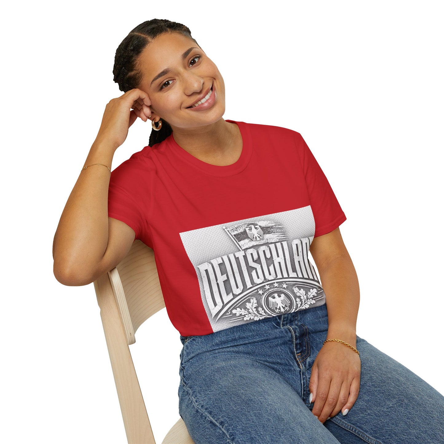 Germany Deutschland T-Shirt — Vintage German Crest Soccer Fan Tee