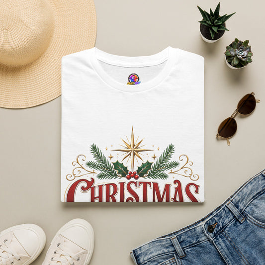 Christmas Blessings T-Shirt – Festive Holiday Graphic Tee