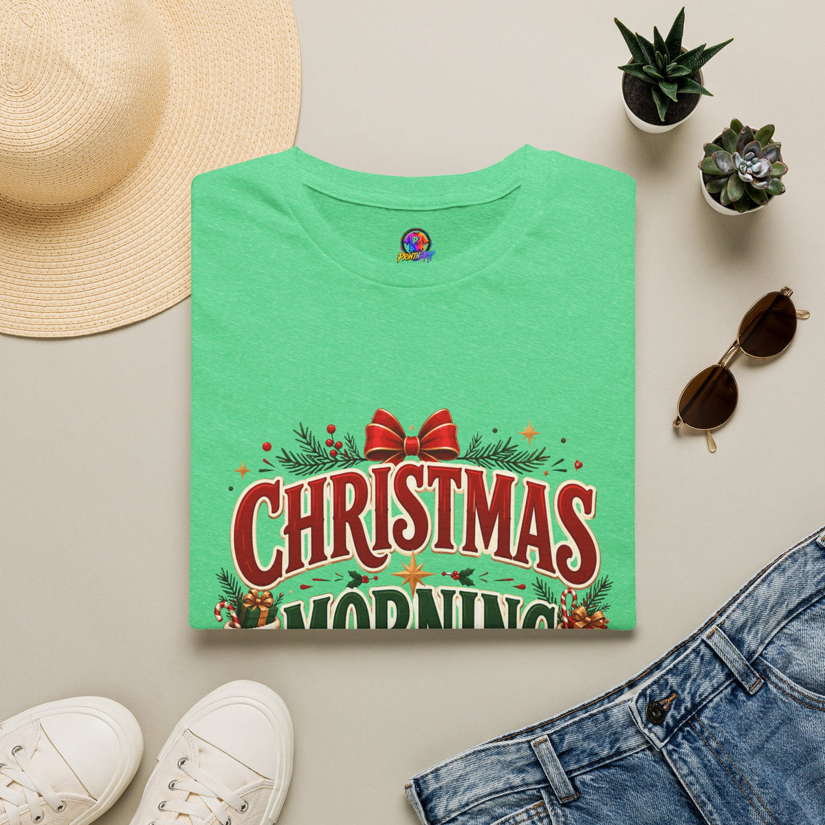 Christmas Morning Crew T-Shirt