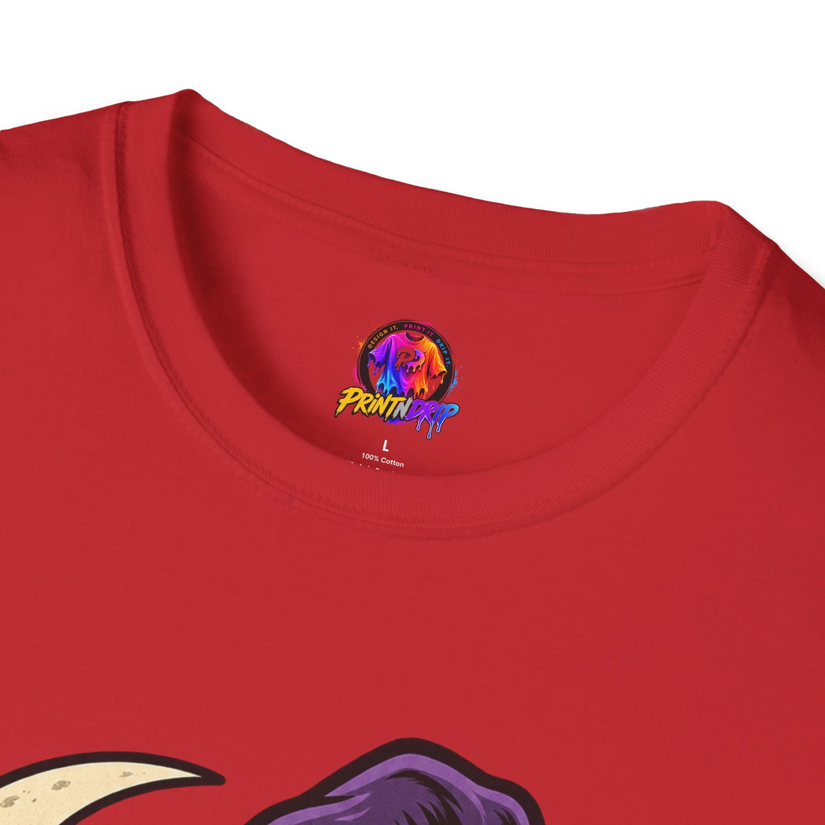 Midnight Mischief Halloween T-Shirt — Witch Hat & Bats Graphic
