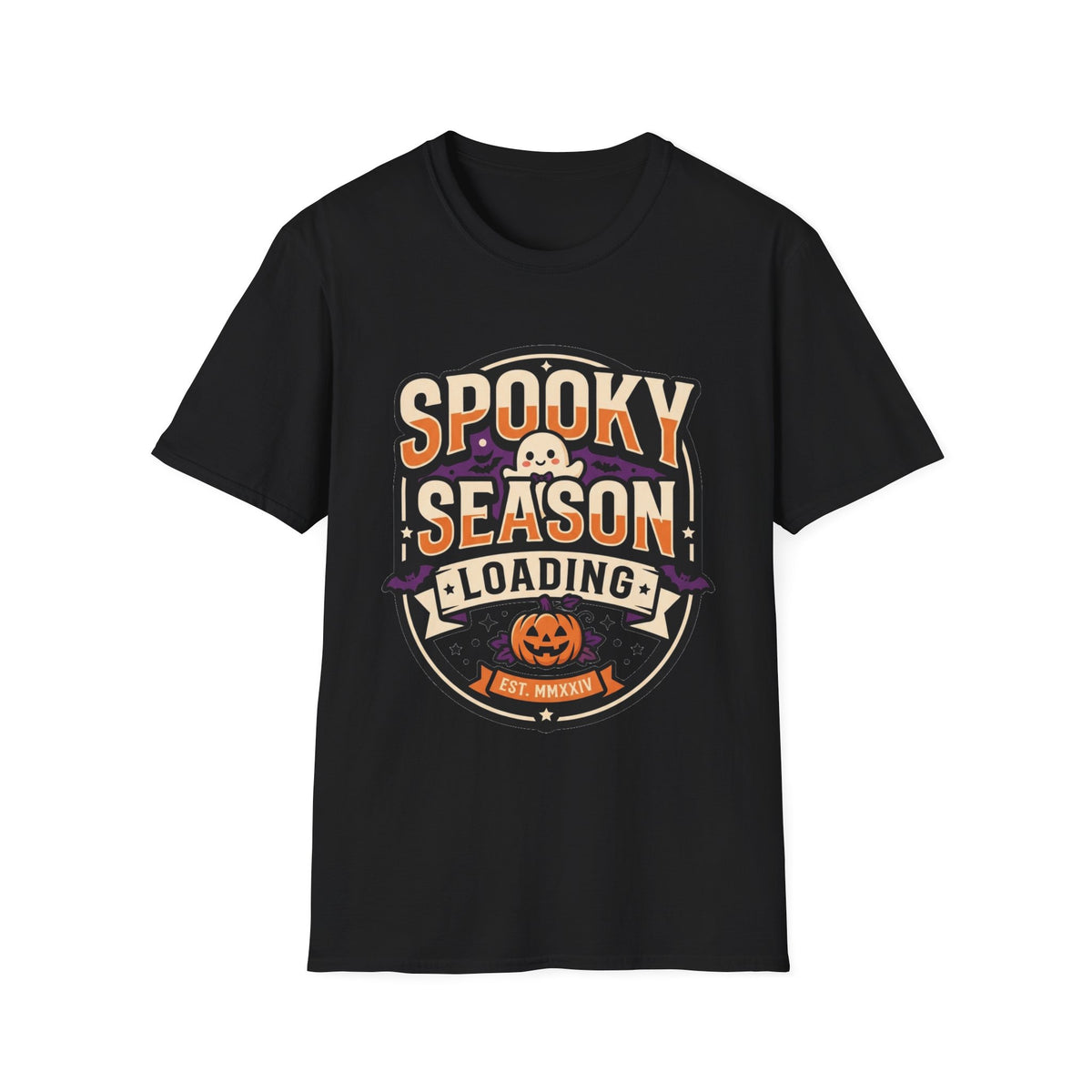 Spooky Season Halloween T-Shirt — Retro Skull Fall Tee - Trending Now - August 2026
