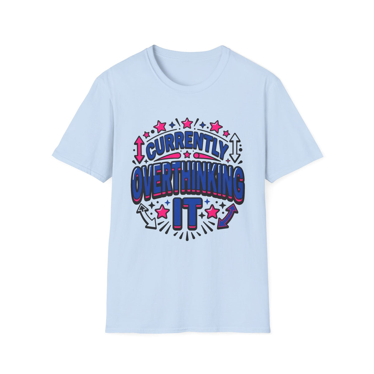Currently Celebrating T-Shirt — Retro Neon Festival Graphic Tee - Trending Now - August 2026