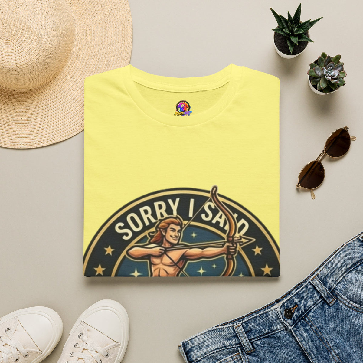 Sagittarius T-Shirt "Sorry I Said What Everyone Else Was Thinking" – Zodiac Archer Graphic Tee