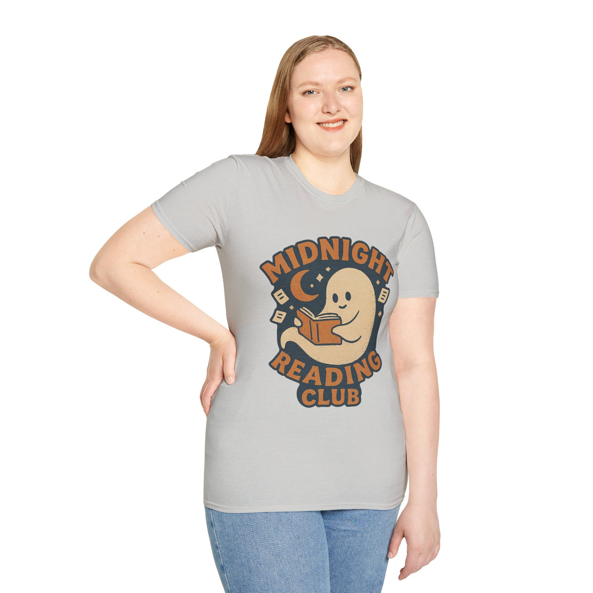 Midnight Reading Club T-Shirt — Cute Ghost Booklover Tee - Trending Now - August 2026