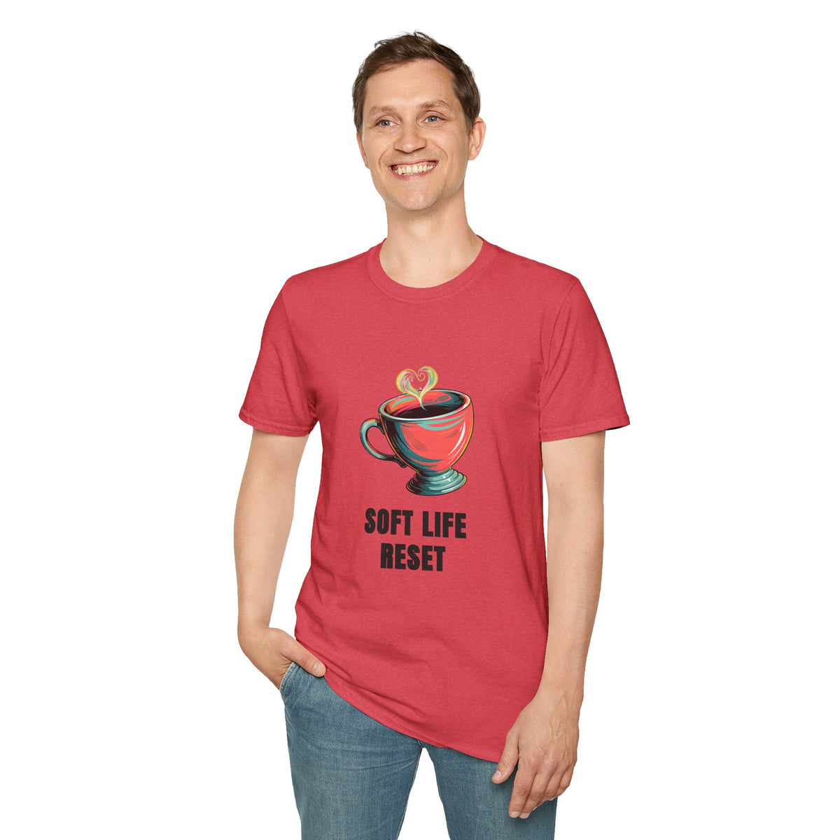 Soft Life Reset T‑Shirt — Coffee Cup Graphic Tee - Trending Now - August 2026