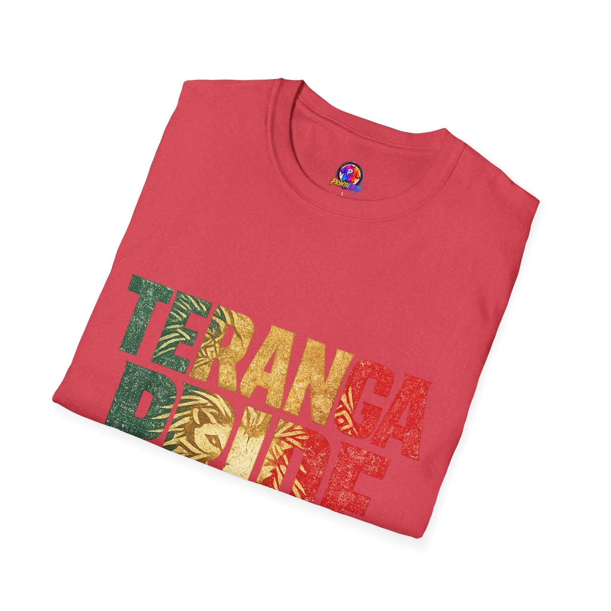 Senegal Teranga Pride T-Shirt — Senegal Flag Colors & Lion Graphic