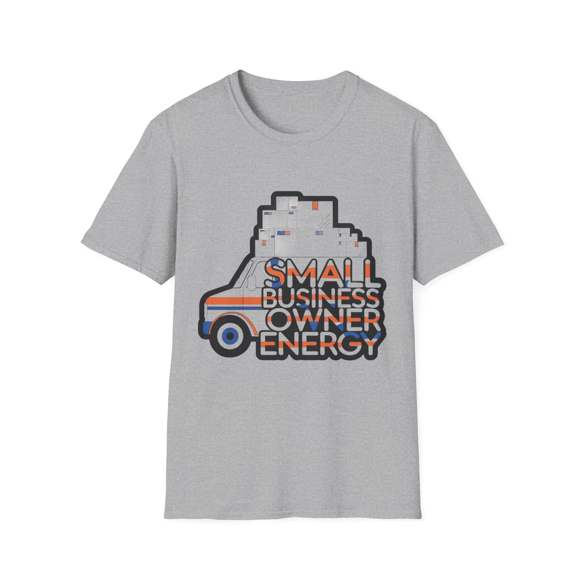 Small Business Owner Energy T-Shirt — Retro Delivery Truck Design - Trending Now - August 2026