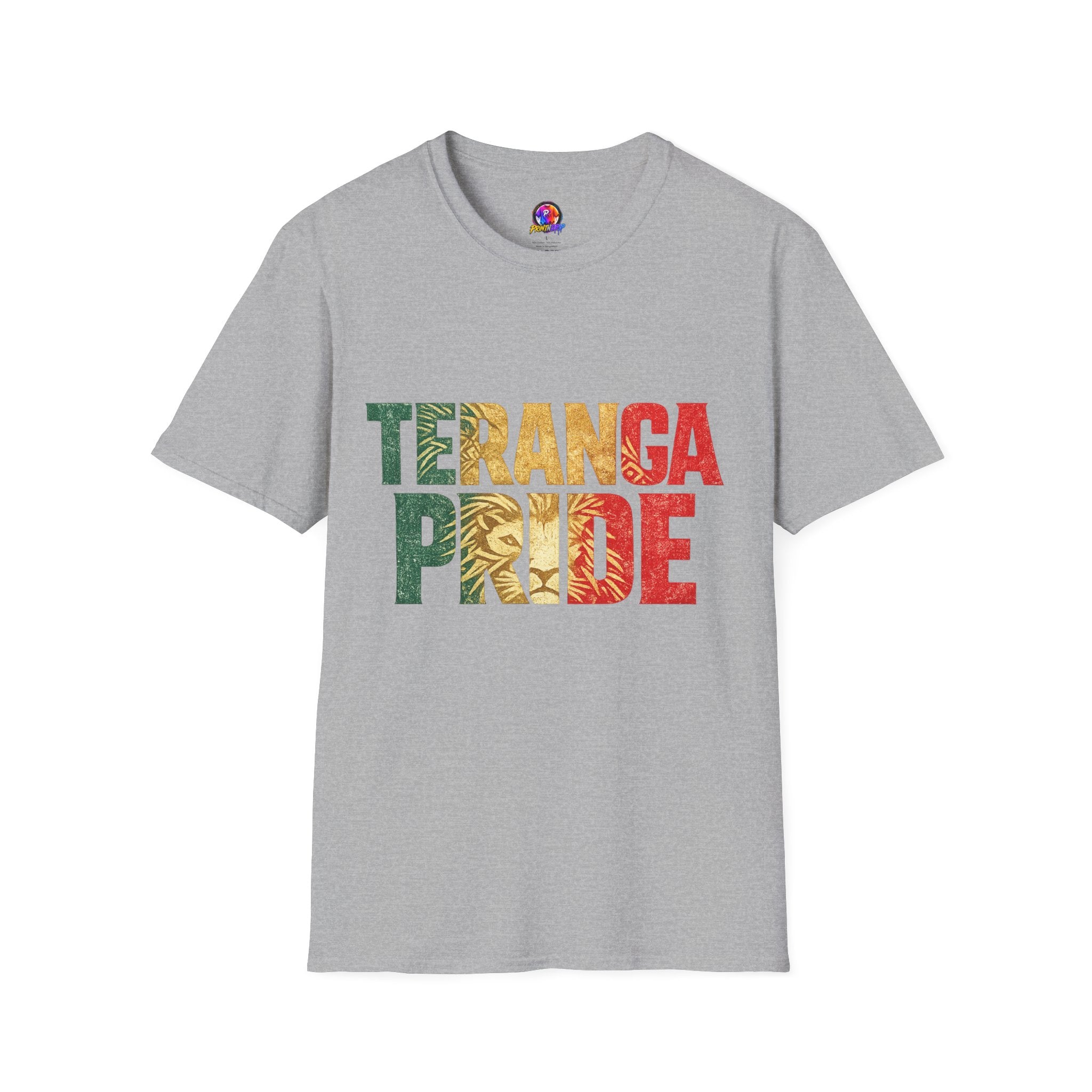 Senegal Teranga Pride T-Shirt — Senegal Flag Colors & Lion Graphic