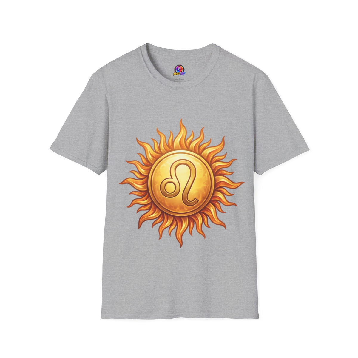 Leo Sun T‑Shirt — Zodiac Sunburst Graphic Tee
