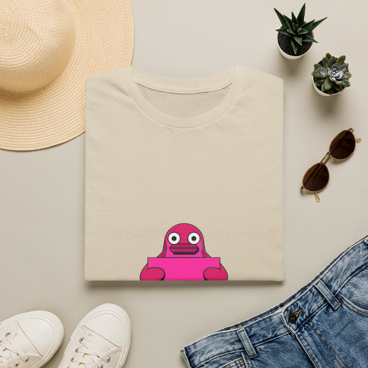 Pink Frog Character T-Shirt — Cute Quirky Graphic Tee - Trending Now - September 2026