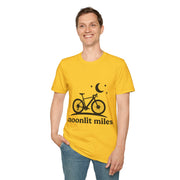"Moonlit Miles" Celestial Cycling Tee | Night Rider Bike Graphic T-Shirt - Trending Now - September 2026