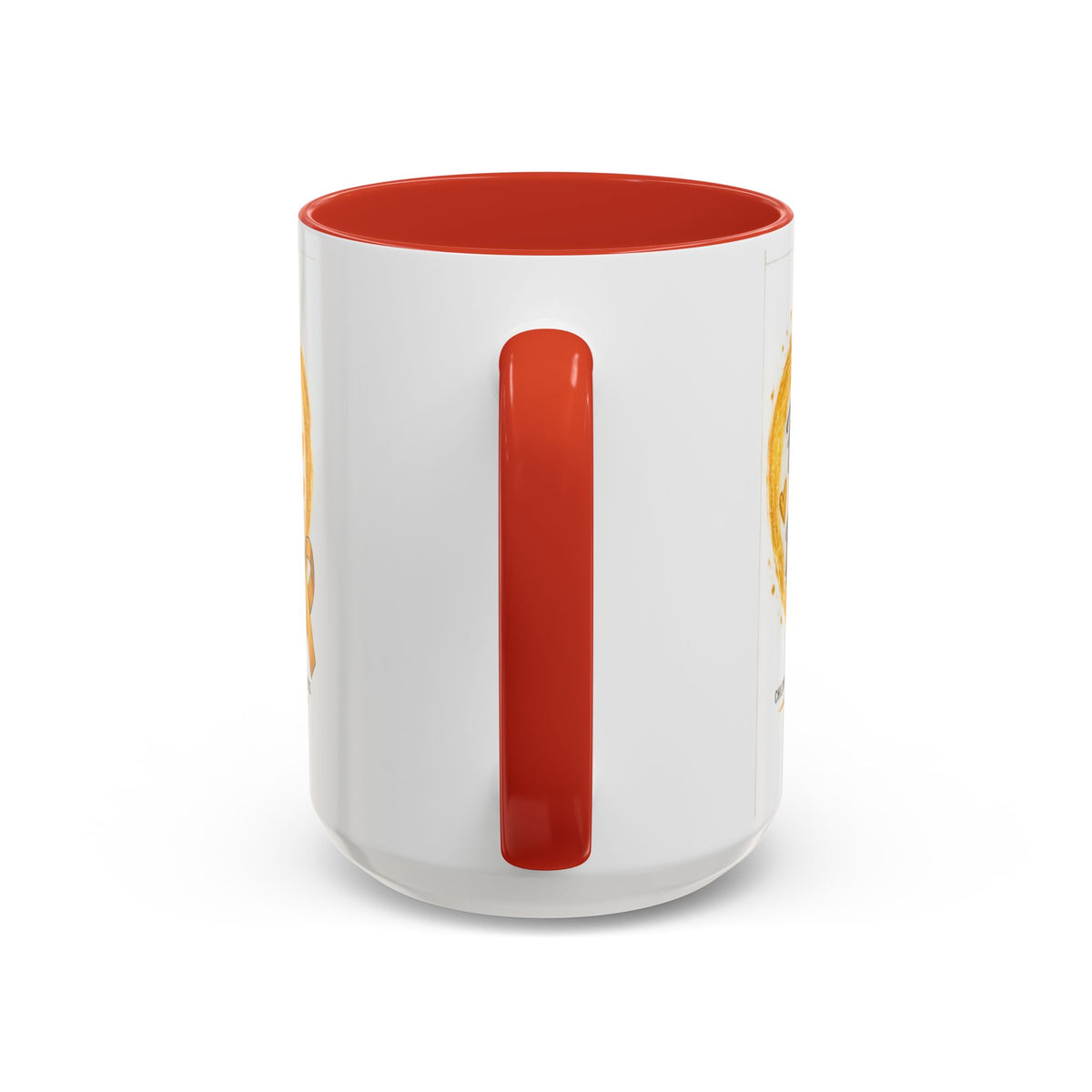 Childhood Cancer Awareness Coffee Mug – "Fighter Today Brighter Tomorrow" (Accent 11/15oz)