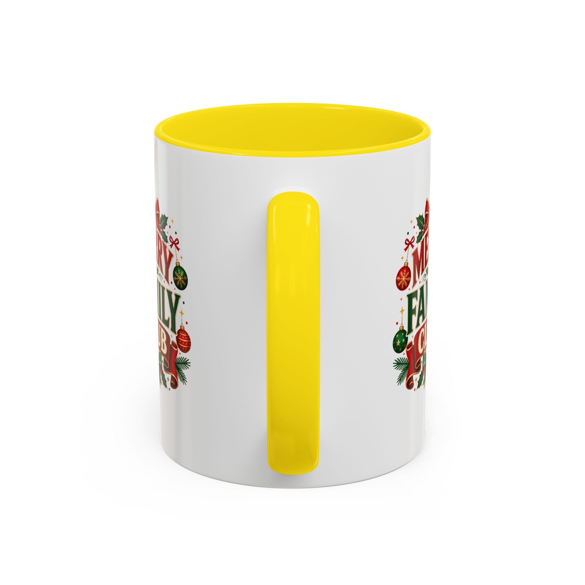 Accent Coffee Mug Merry Family Club