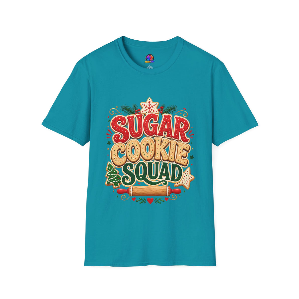Sugar Cookie Squad T-Shirt — Festive Holiday Baking Graphic Tee