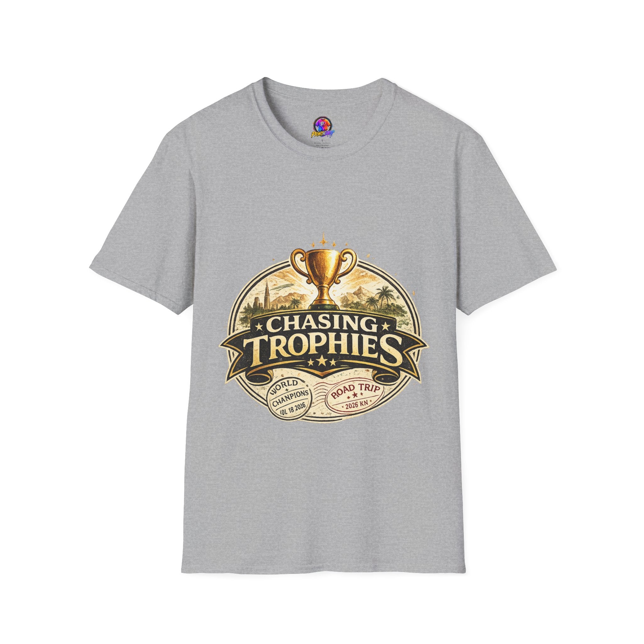 T-Shirt — Chasing Trophies Vintage Trophy Graphic Tee