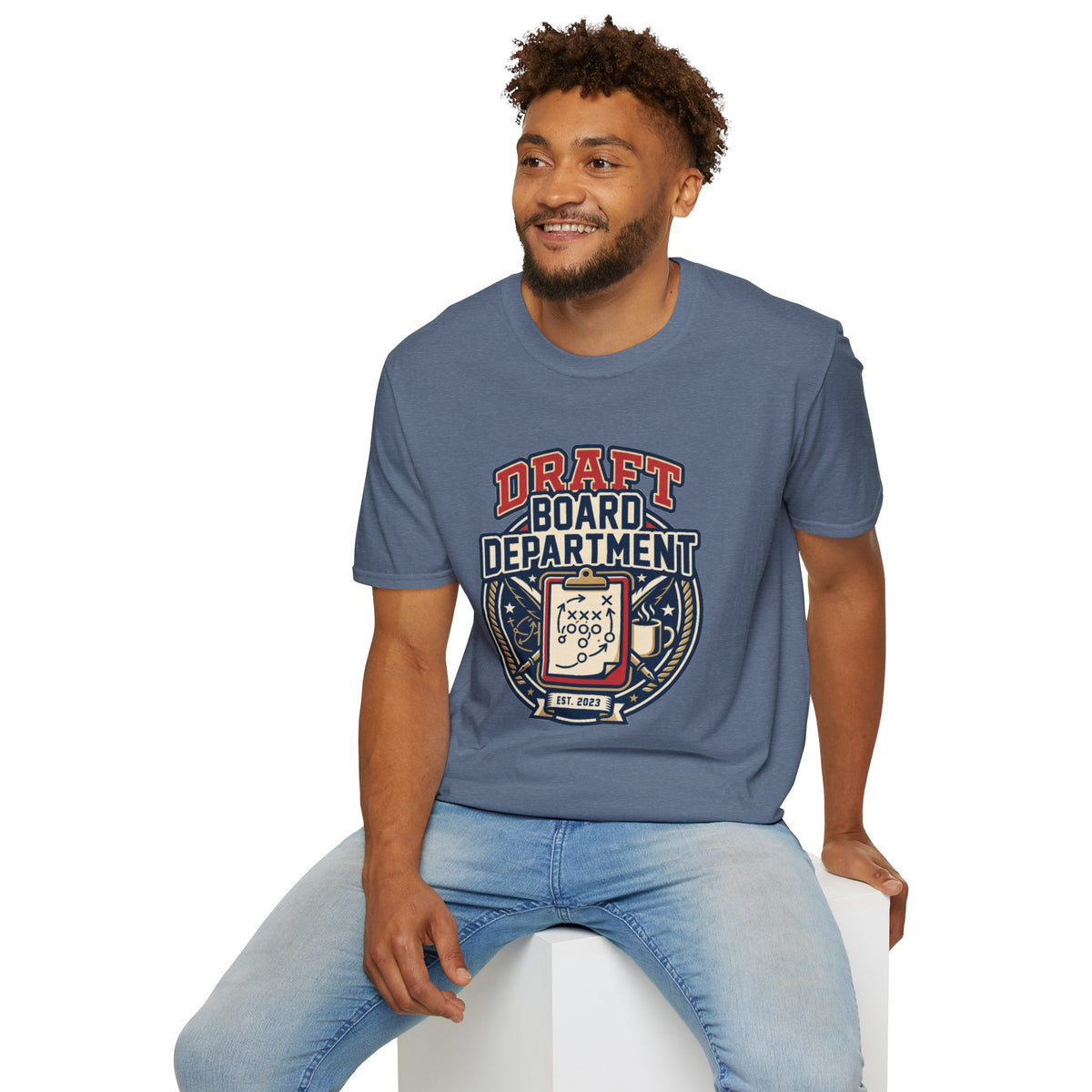 Draft Board Department Pocket Graphic T-Shirt — Vintage Skate/Streetwear Tee - Trending Now - August 2026