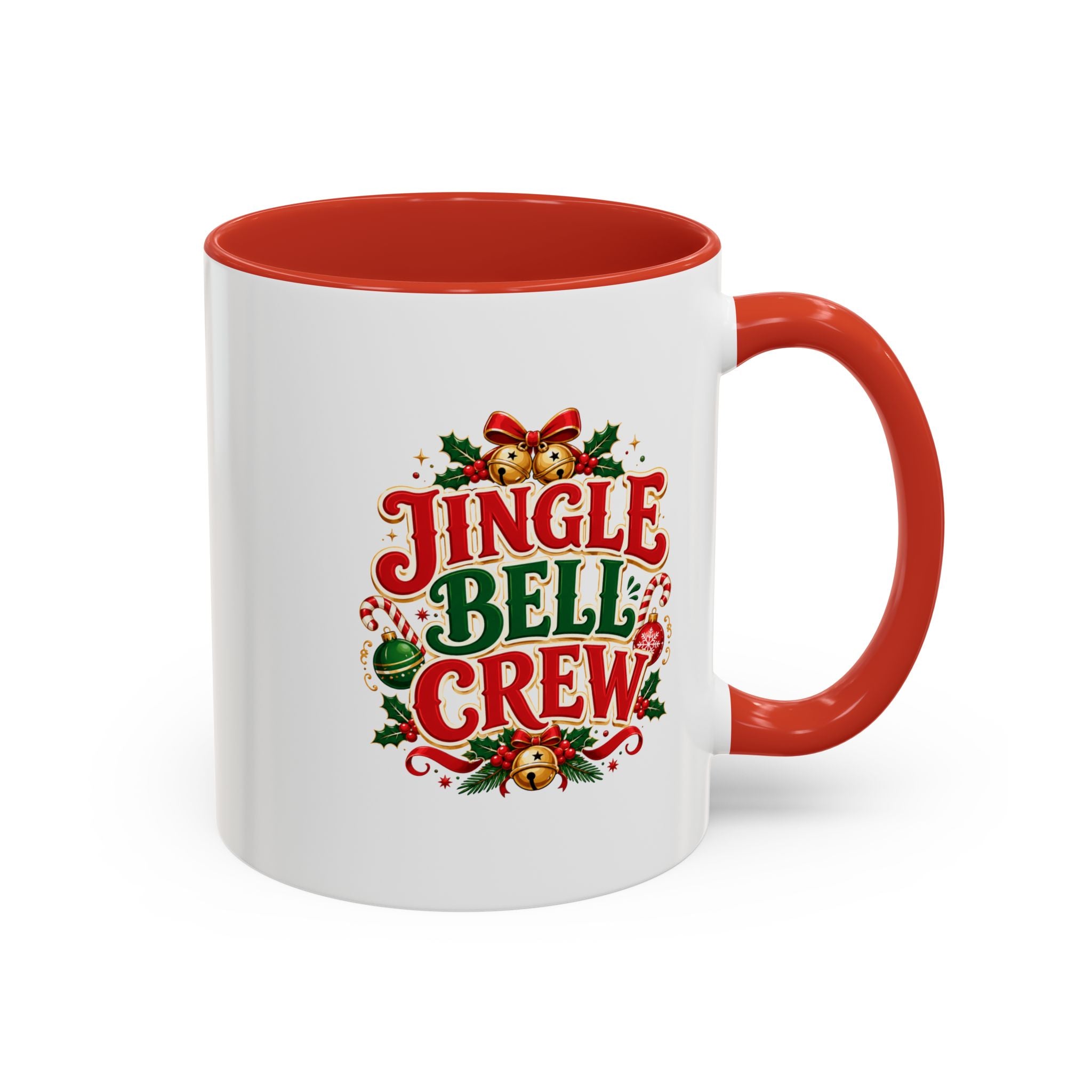 Accent Coffee Mug Jingle Bell Crew