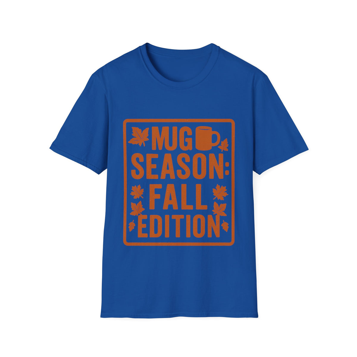 "Mug Season Fall Edition" Retro Aesthetic Graphic Tee - Cozy Autumn Vibe White T-Shirt - Trending Now - September 2026