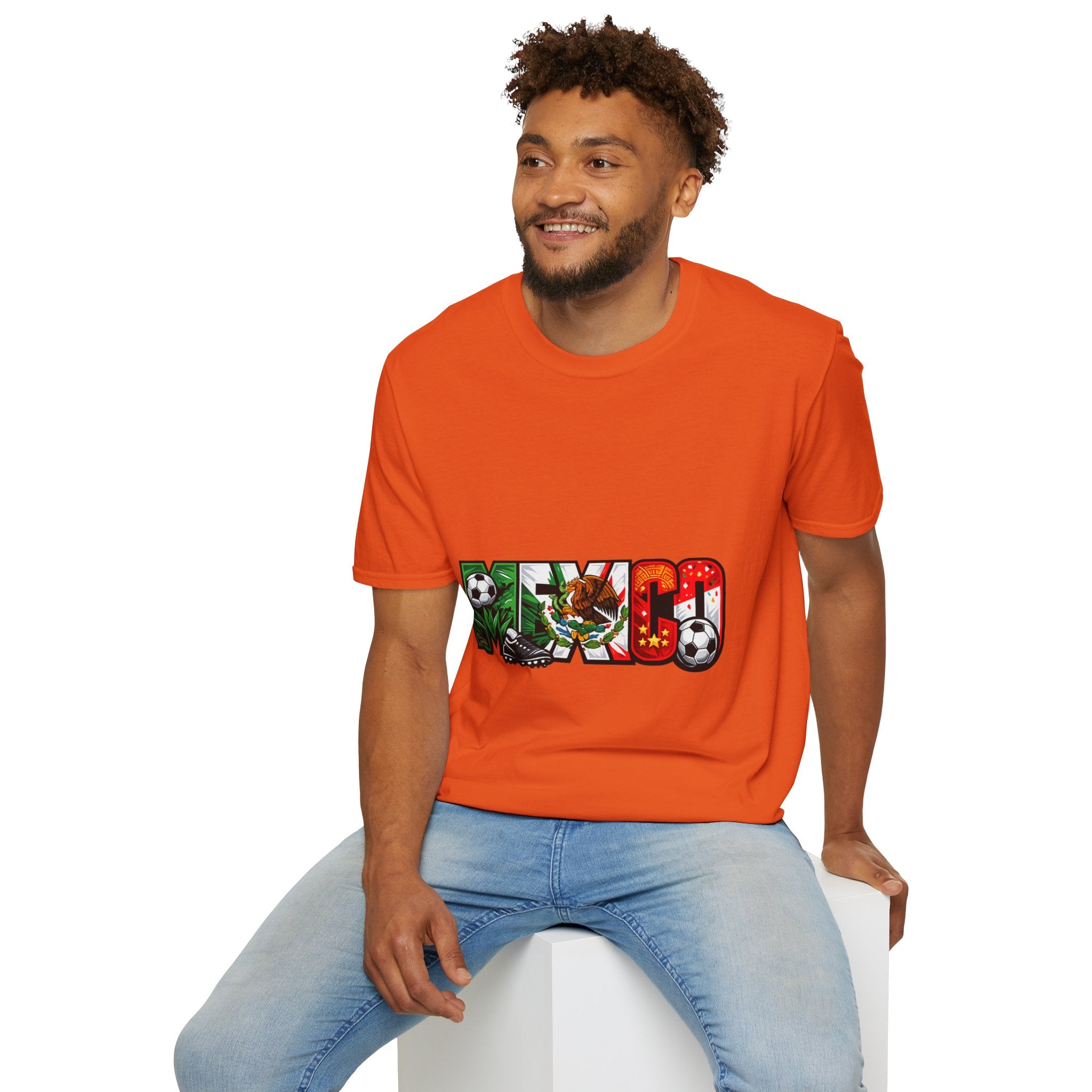 Mexico Soccer T-Shirt — Mexican Flag Football Pride Tee