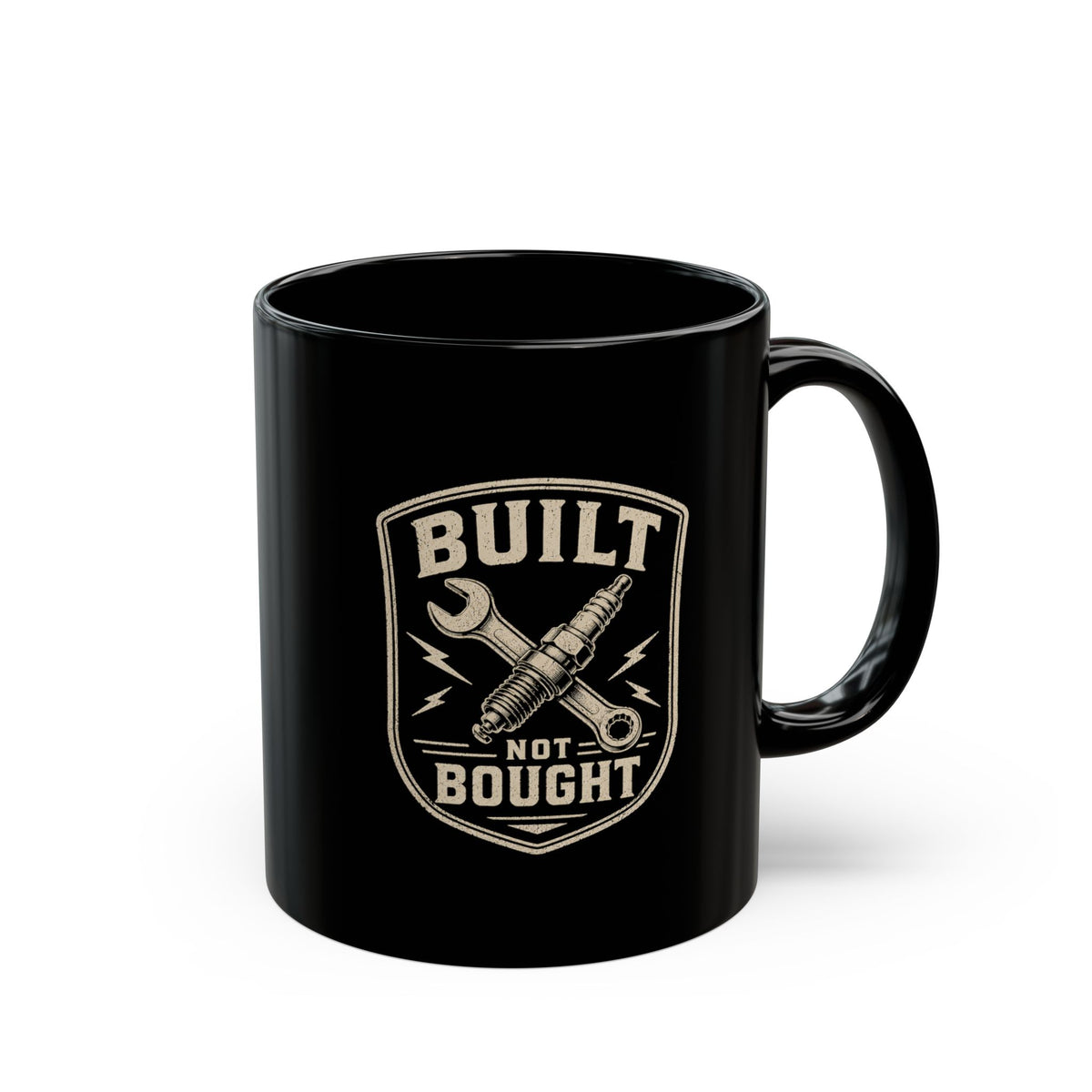 Milo Bailey Dog Dad Mom Built Not Bought Mug — Mechanic Coffee Cup Gift