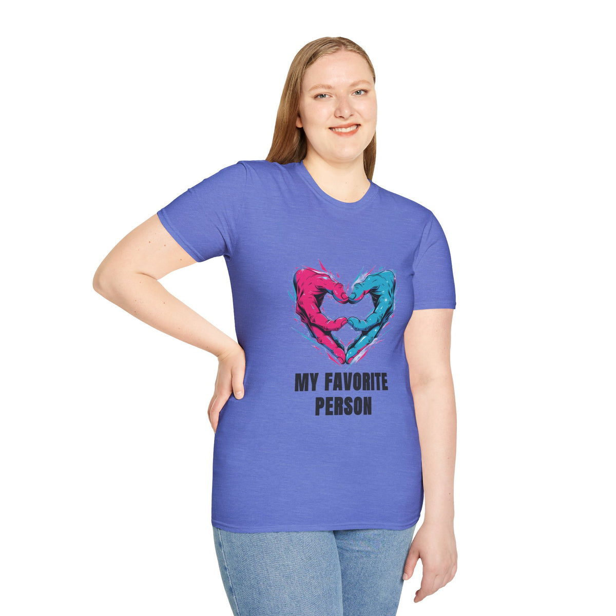 Heart Hands T-Shirt — “My Favorite Person” Couples Graphic Tee - Trending Now - August 2026