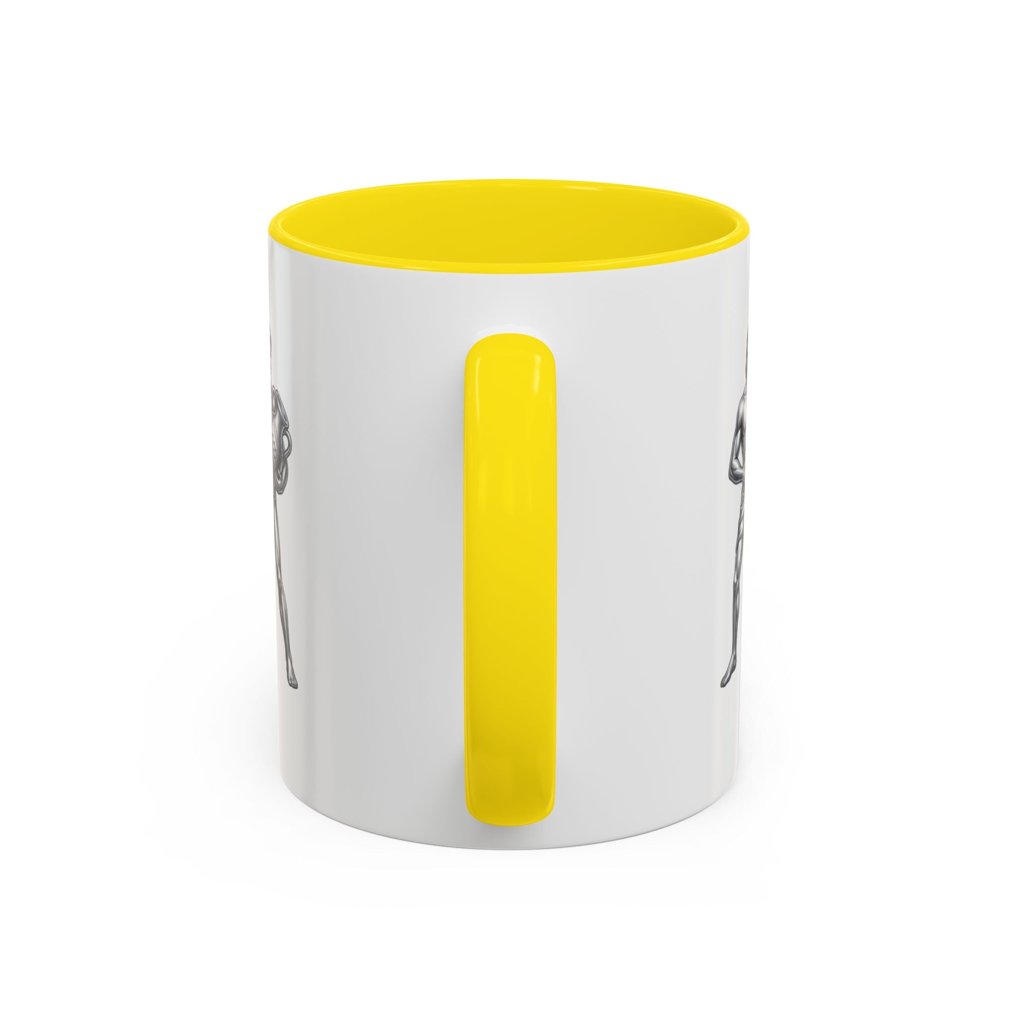 Aquarius Zodiac Accent Coffee Mug – Astrology Sign Gift