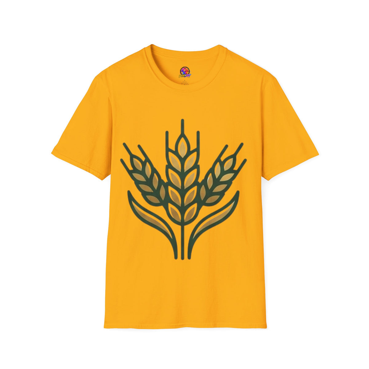 Thanksgiving T-shirt Wheat Field Graphic T-Shirt — Rustic Harvest Farmwear