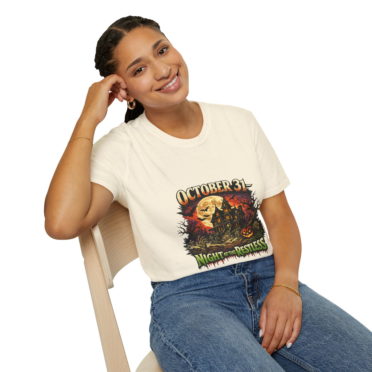 Halloween October 21 Unisex Softstyle T-Shirt