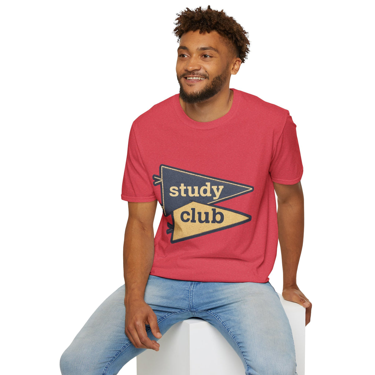 Study Club T-Shirt — Retro Pennant Student Tee - Trending Now - August 2026