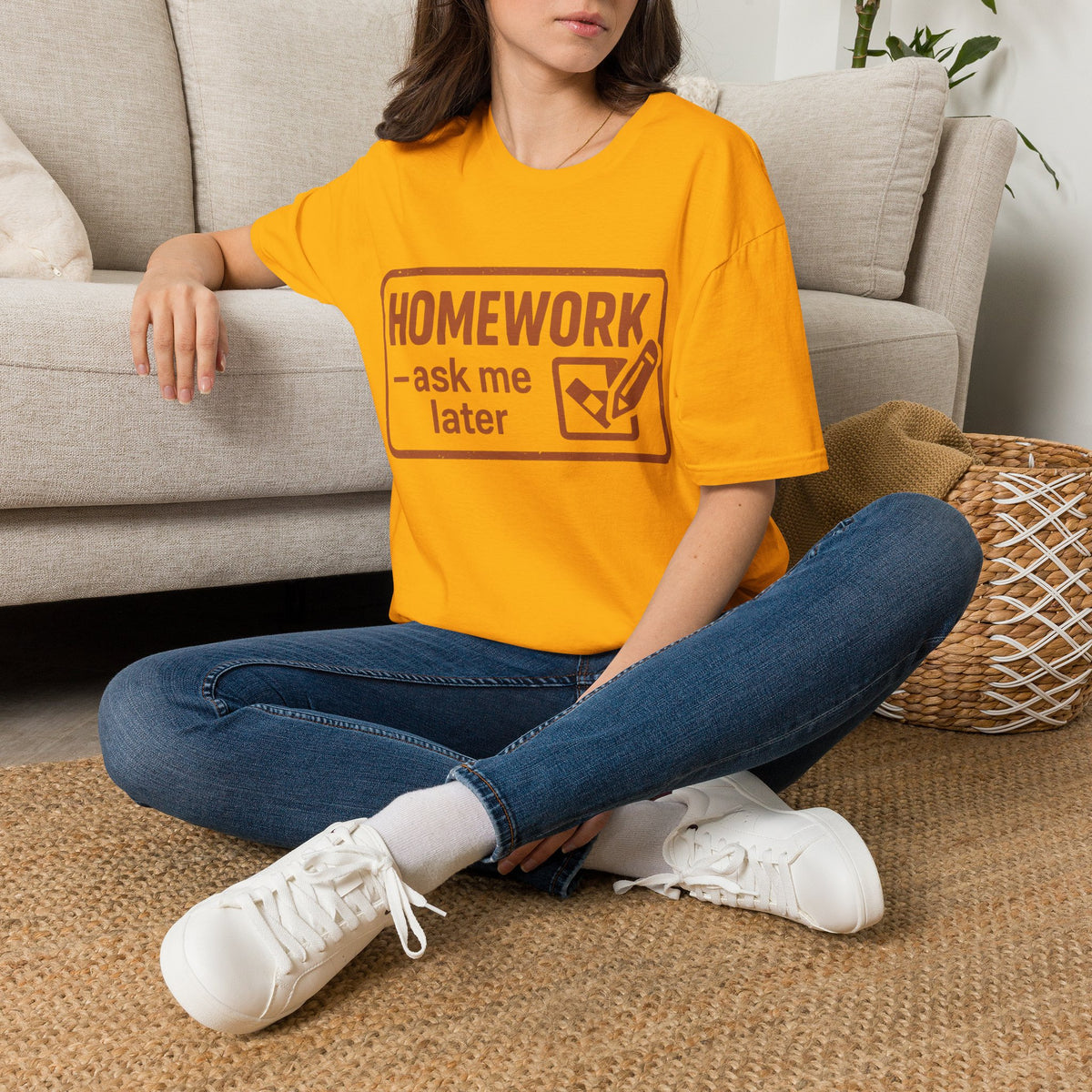 Homework Club T‑Shirt — 'Homework? Done Later' Retro Badge Tee - Trending Now - August 2026