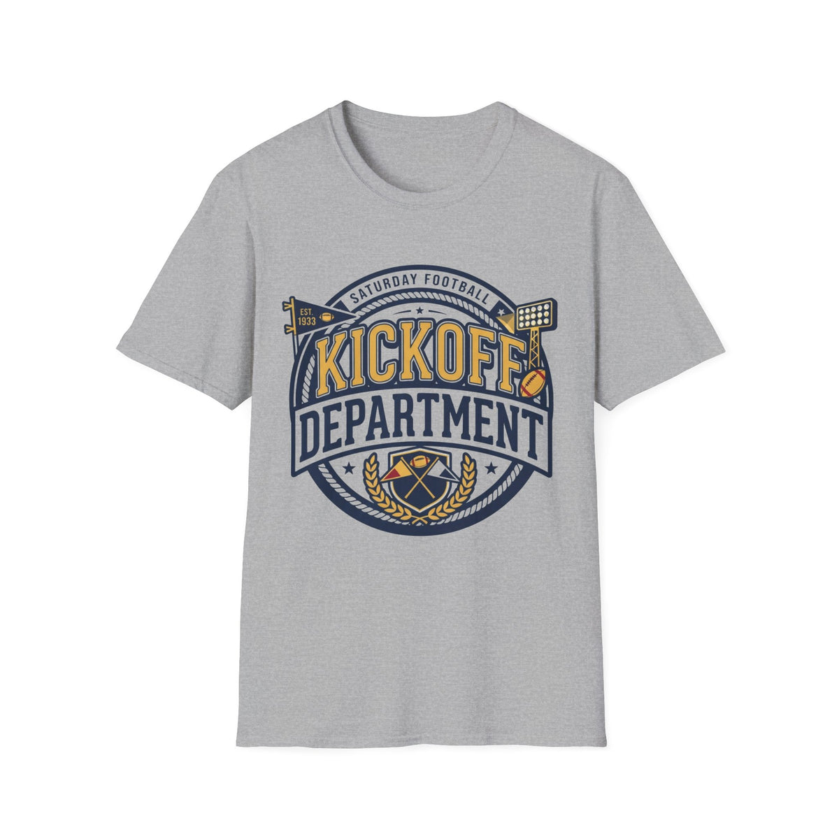 Kickoff Football T-Shirt — Game Day Logo Tee - Trending Now - August 2026