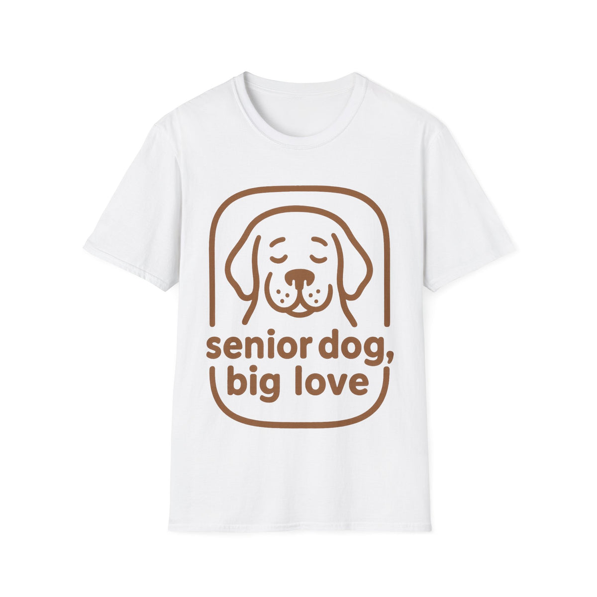 Senior Dog, Big Love T-Shirt — Cute Senior Dog Rescue Tee- Trending Now - September 2026