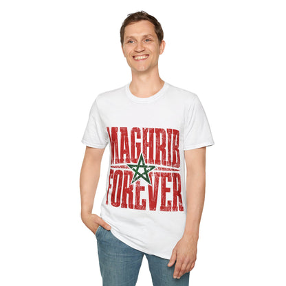Morocco T-Shirt — Maghrib Forever Moroccan Flag Graphic Tee