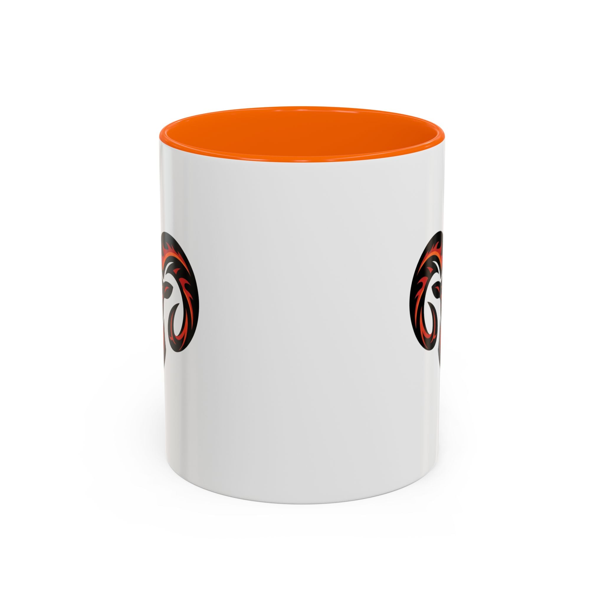 Ram Head Coffee Mug — Bold Tribal Goat Design Accent Mug