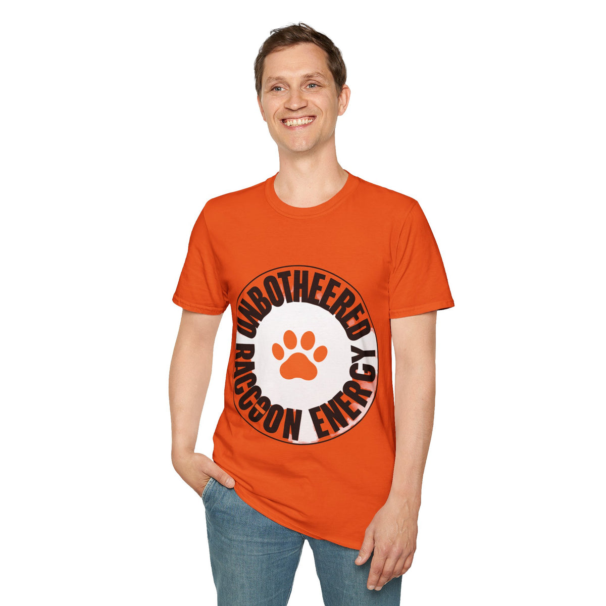 Raccoon Energy T-Shirt — “Unbothered” Paw Graphic Tee- Trending Now - September 2026
