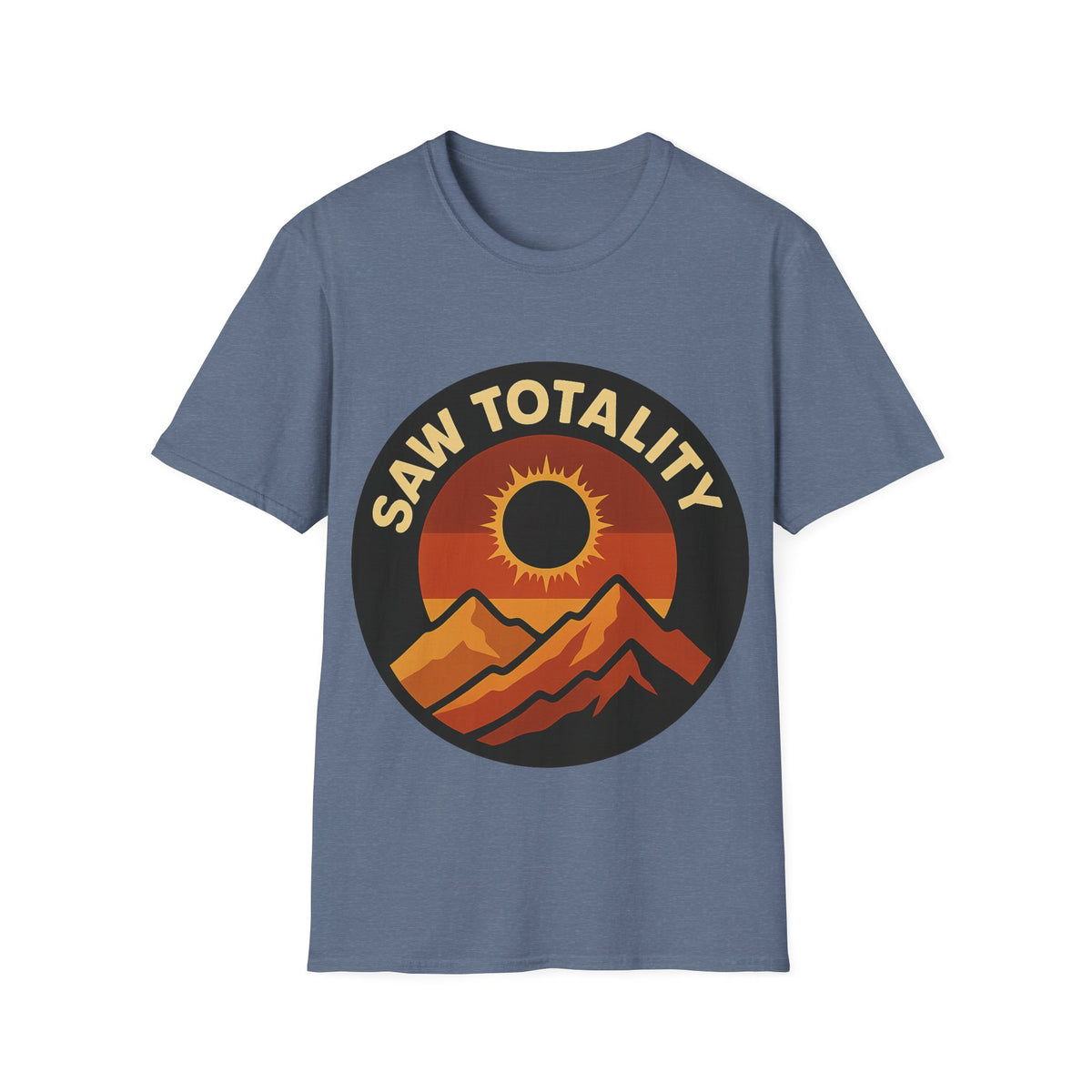 I Saw Totality Solar Eclipse Graphic Tee - Retro Nature Mountain T-Shirt - Trending Now - September 2026
