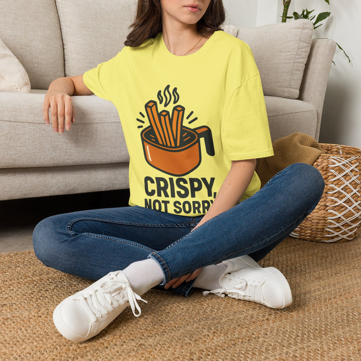 Fries Before Guys T‑Shirt — Funny Retro Snack Lover Graphic Tee - Trending Now - August 2026