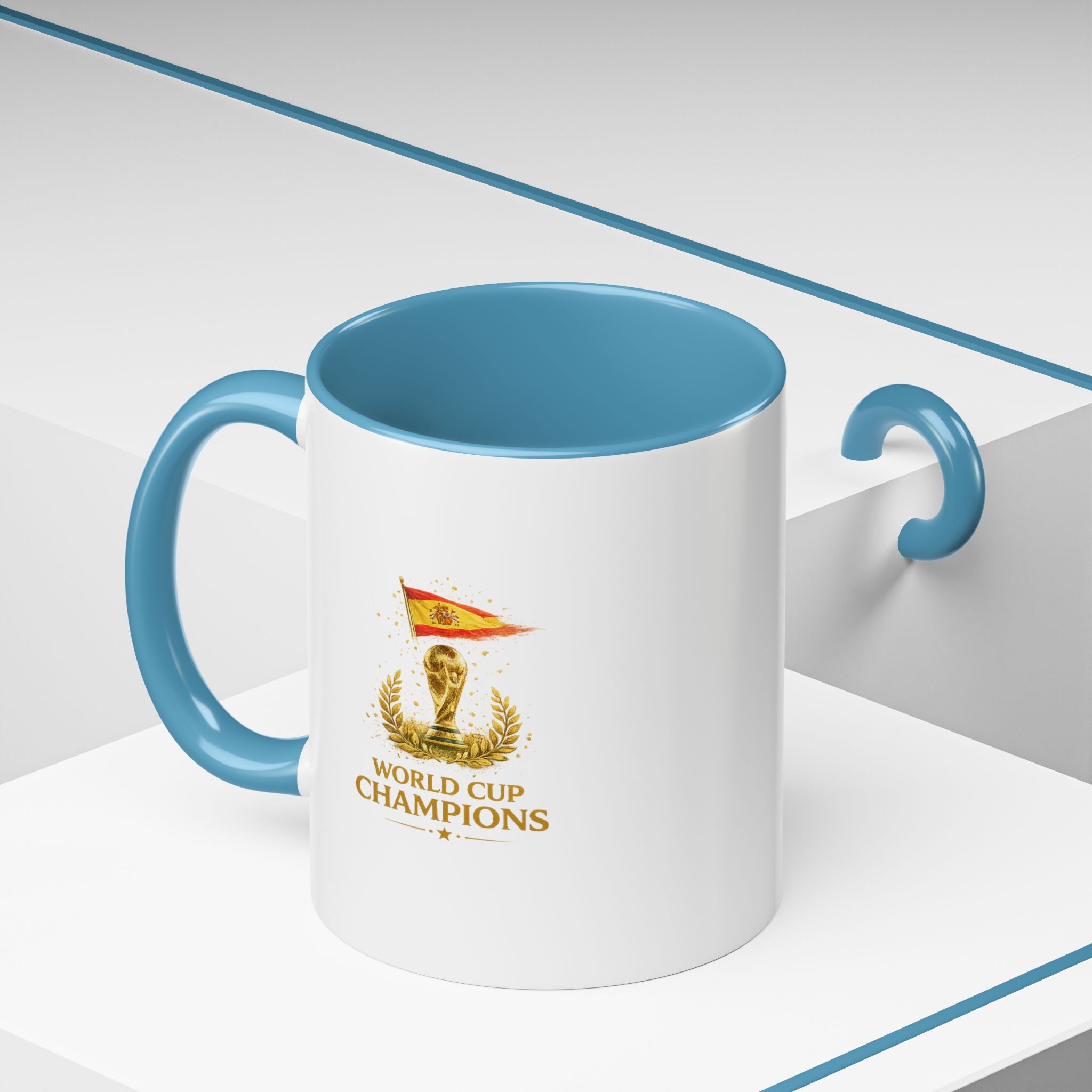 World Cup Champions Coffee Mug – Spanish Flag Accent