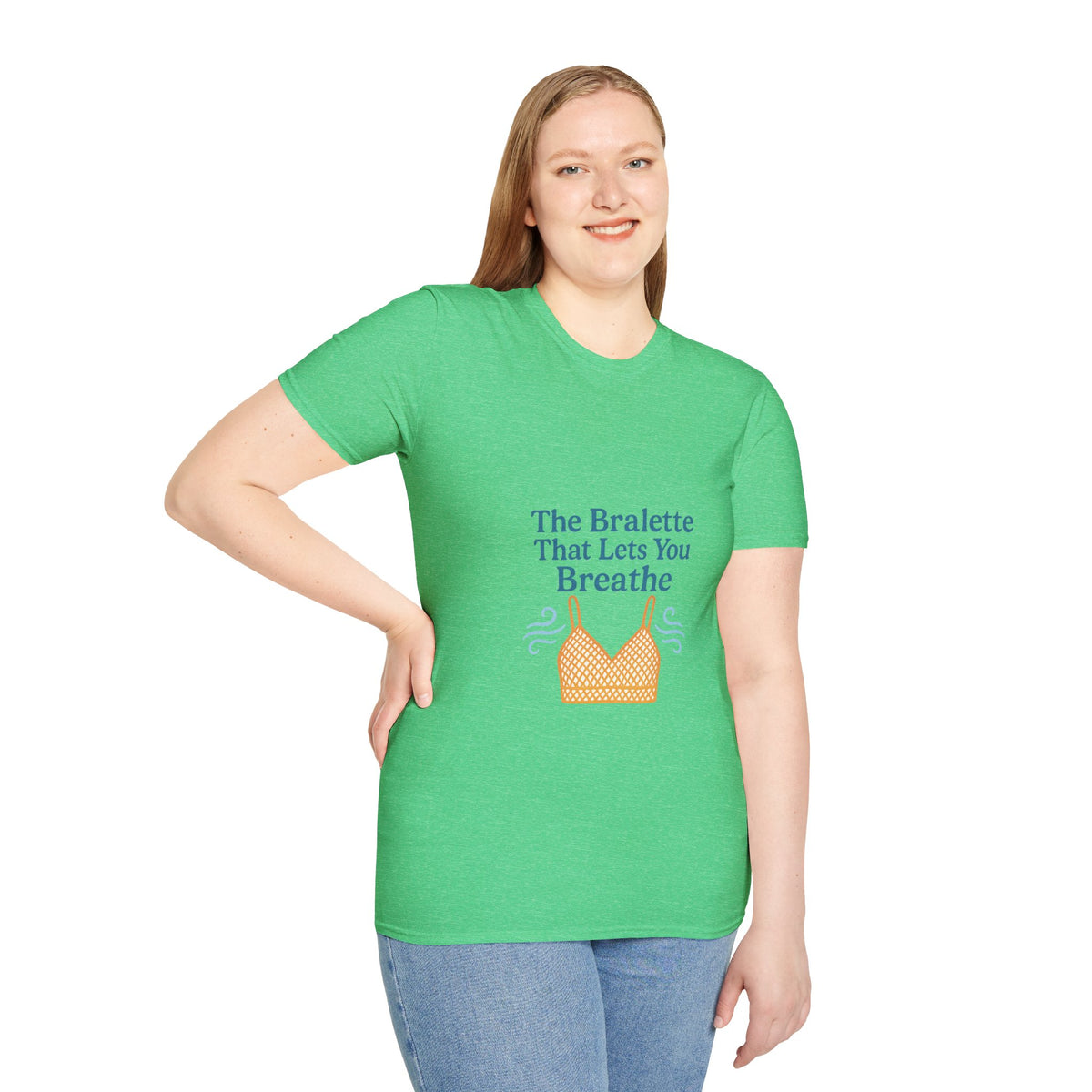 T-Shirt — "The Bralette That Lets You Breathe" Graphic Tee - Trending Now - October 2026