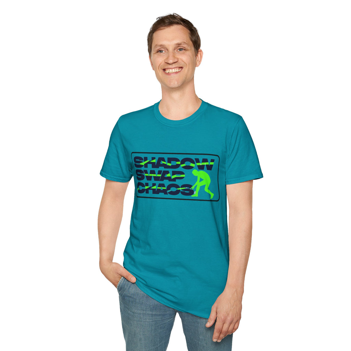 Shadow Swap Chaos T‑Shirt — Retro Neon Graphic Tee - Trending Now - August 2026