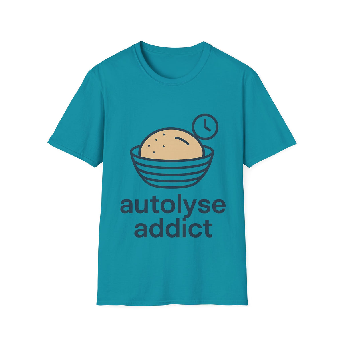 "Autolyse Addict" Funny Sourdough Baking Tee - Cute Bread Maker Pastry White T-Shirt - Trending Now - September 2026