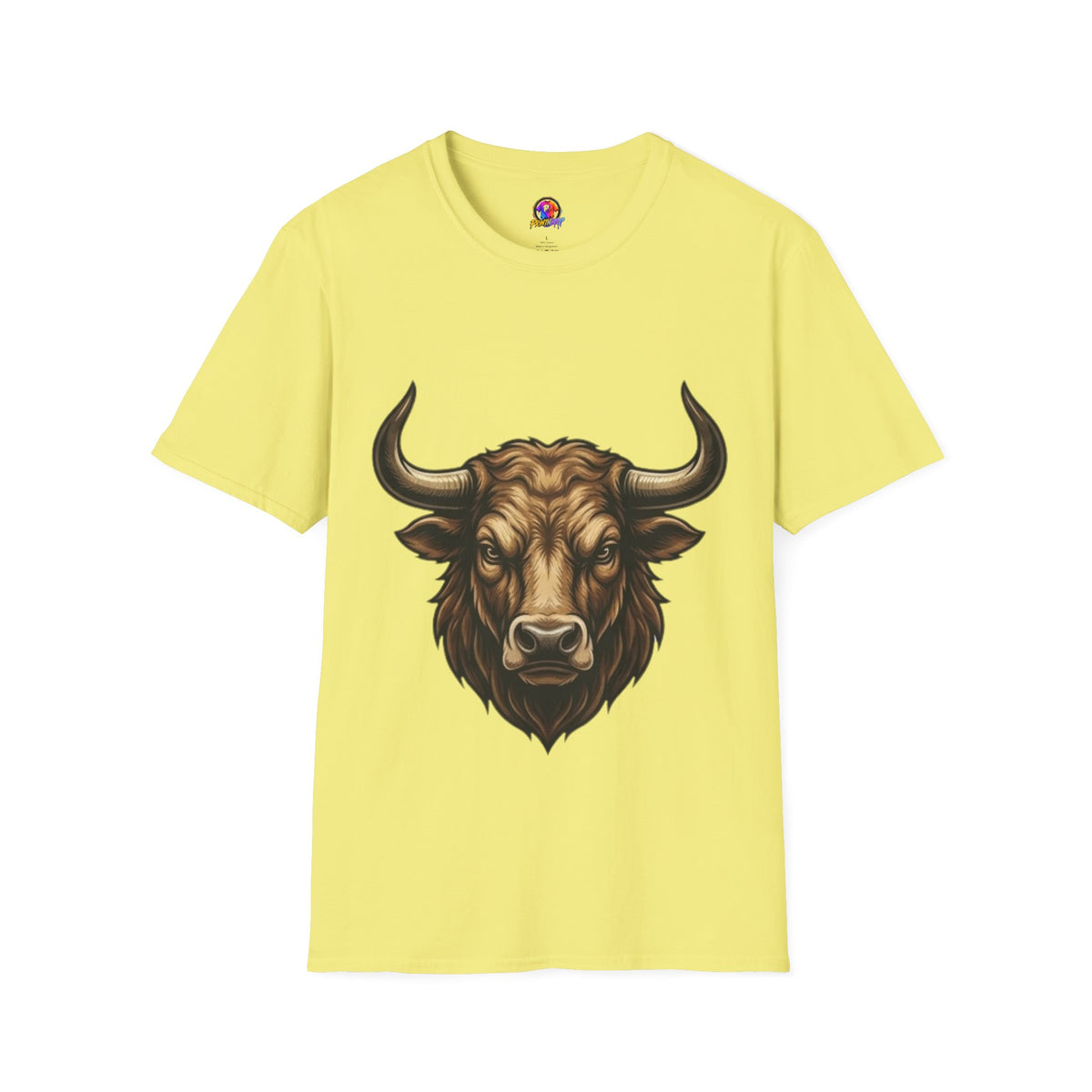 Taurus Bull Head T‑Shirt — Rustic Buffalo Graphic Tee