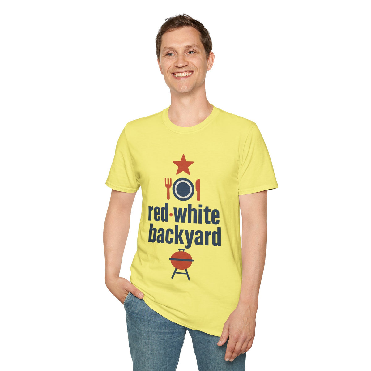 Patriotic BBQ T-Shirt — Red Star Plate Grill Graphic - Trending Now - August 2026