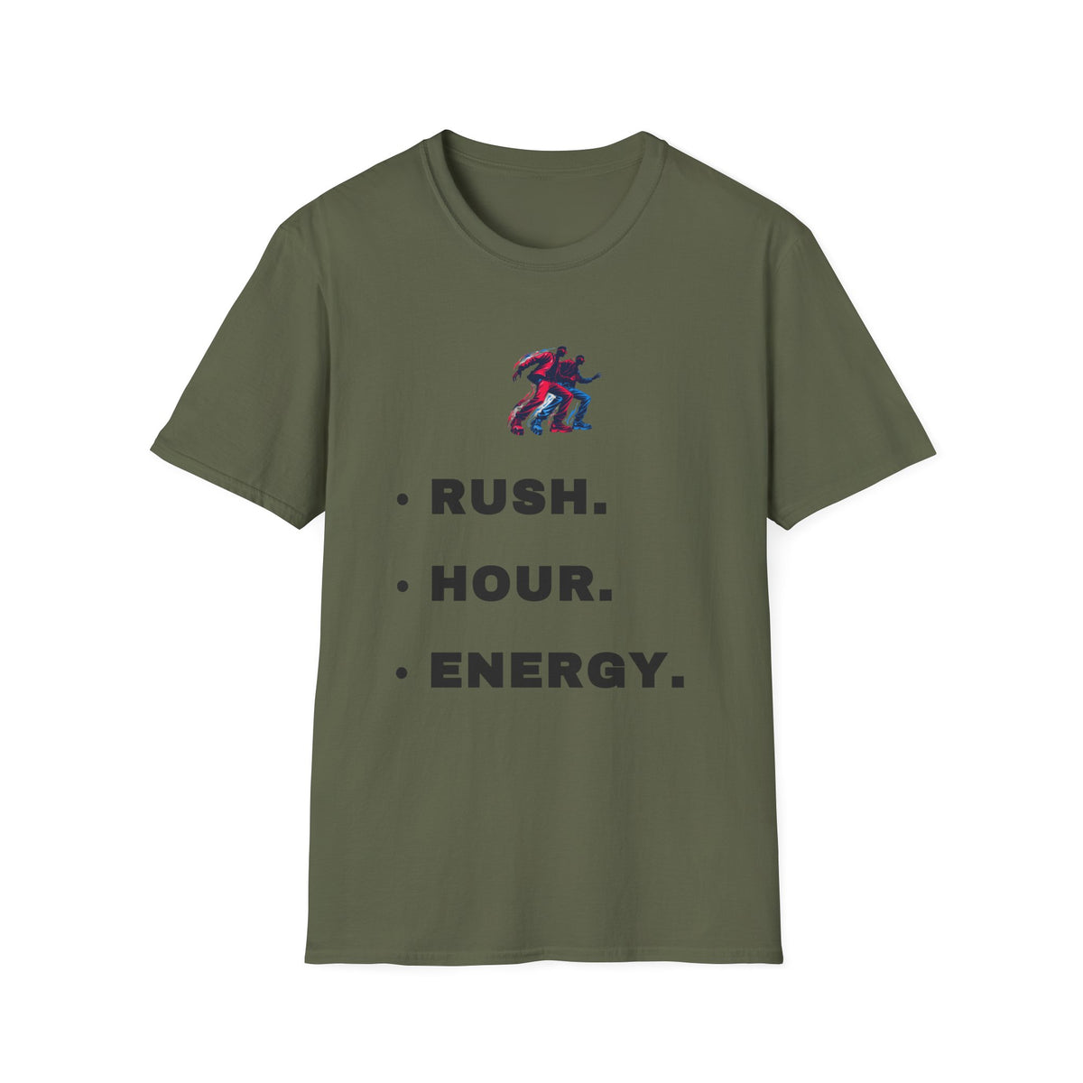 Rush. Hour. Energy. T‑Shirt — Minimal Runner Graphic Tee - Trending Now - September 2026