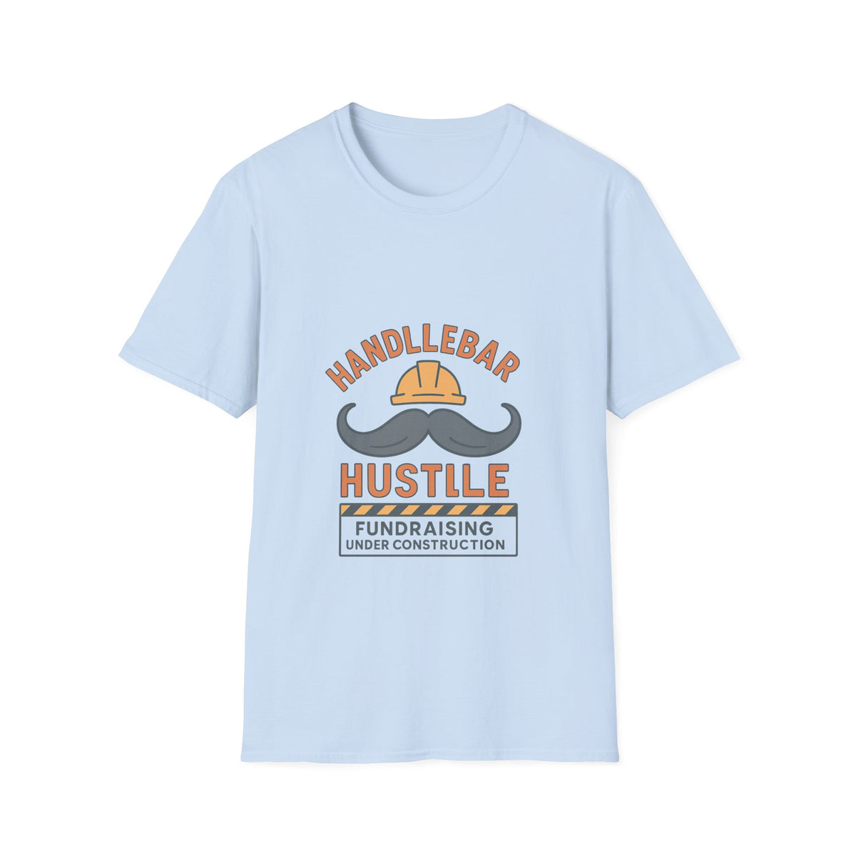 Handlebar Hustle T-Shirt — Vintage Barber Mustache Logo Tee - Trending Now - October 2026