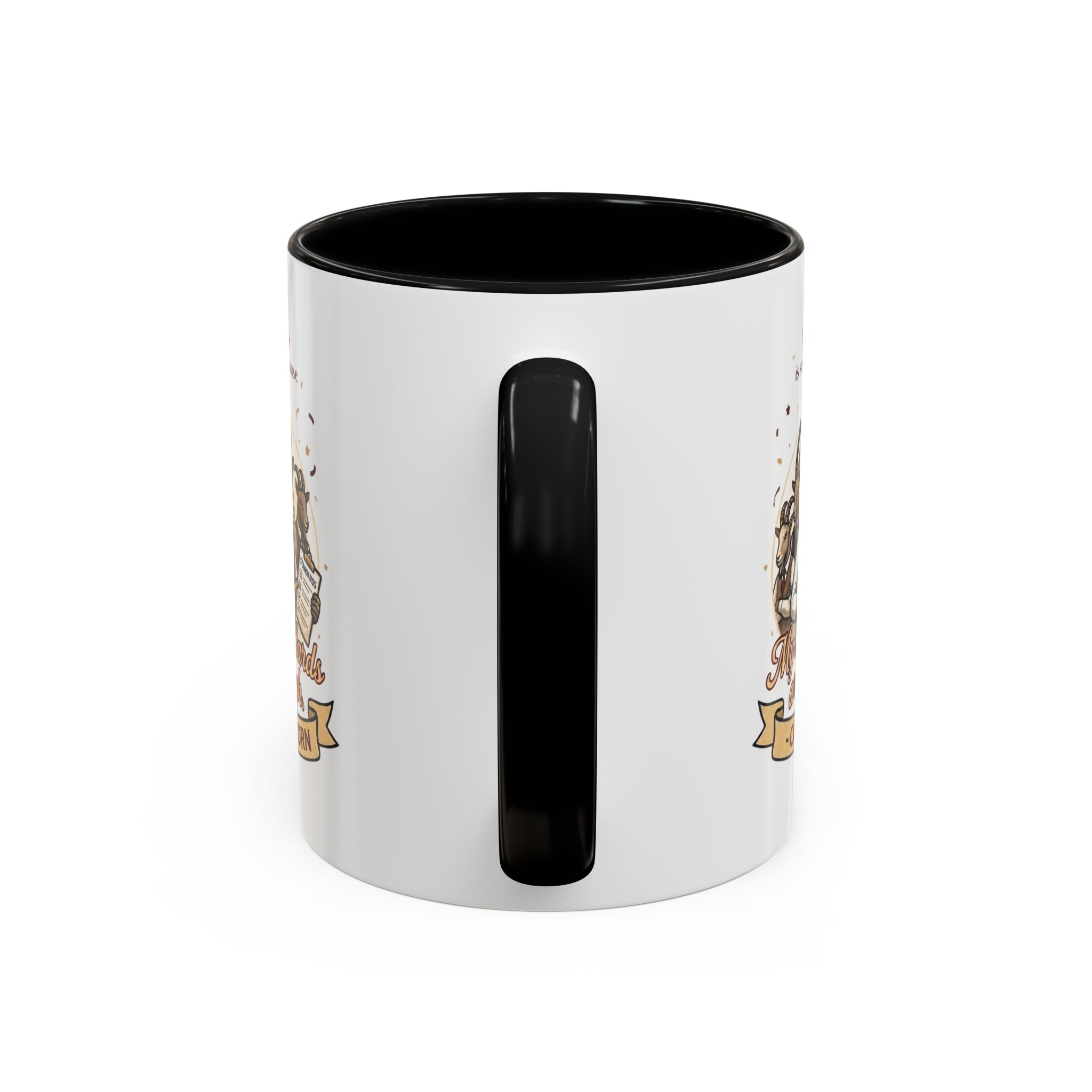 Capricorn Coffee Mug — "My Standards Are High" Zodiac Accent Mug (11/15oz)
