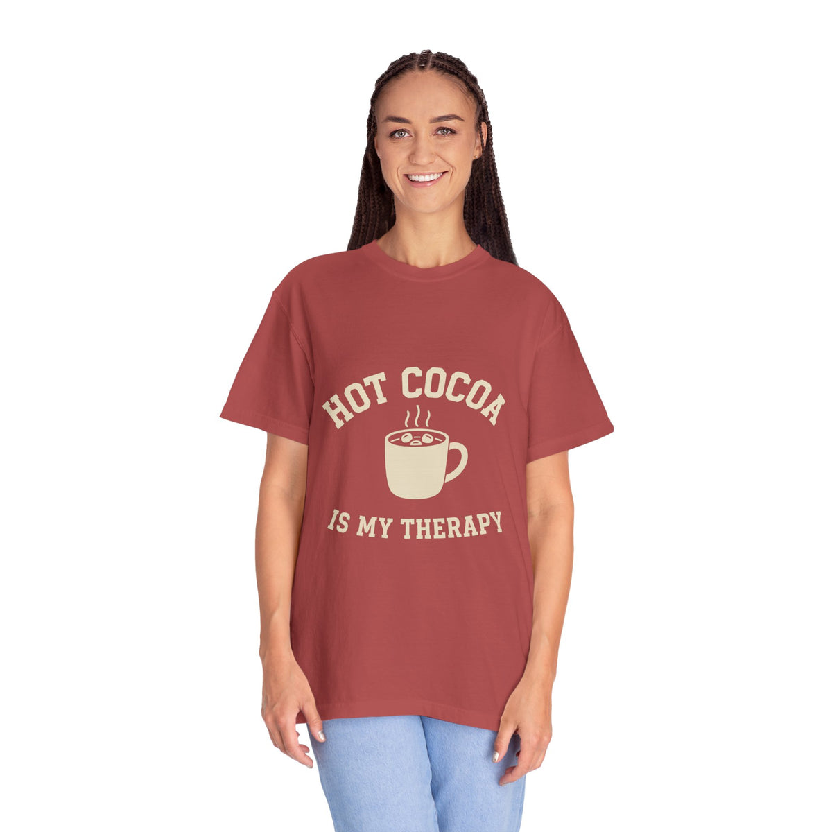 Hot Cocoa Is My Therapy T-Shirt - Trending Now - October 2026