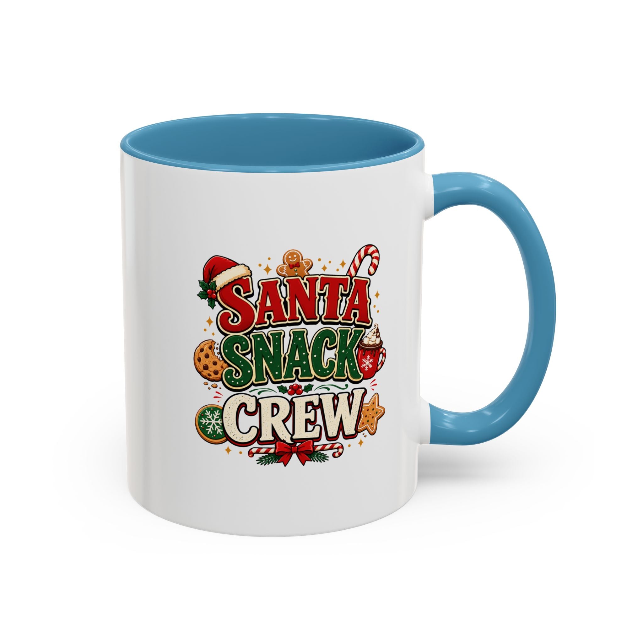 Santa Snack Crew Coffee Mug